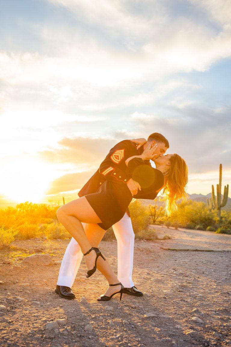 Lost Dutchman Engagement Photoshoot in Arizona with Forever and Evergreens Photography