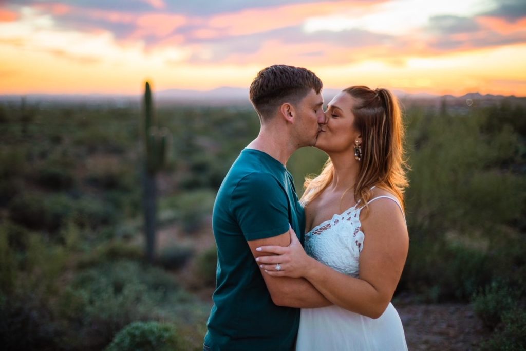 Lost Dutchman Engagement Photoshoot in Arizona with Forever and Evergreens Photography